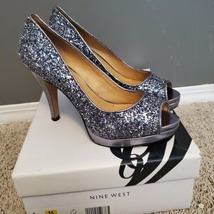 Nine West Peep Toe Heels
